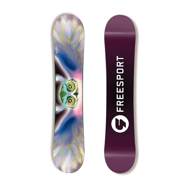 Owlish (Violet) Snowboard Manufacturing
