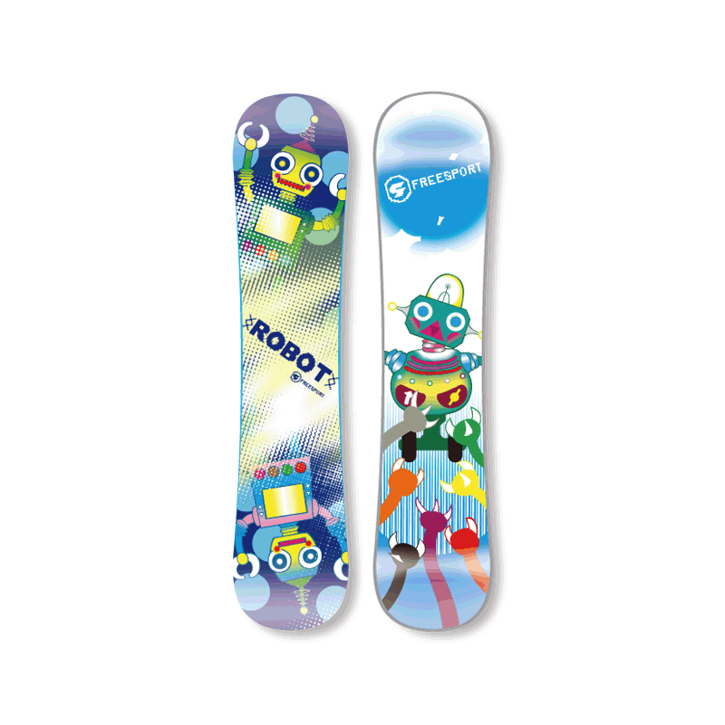 Boy snowboard