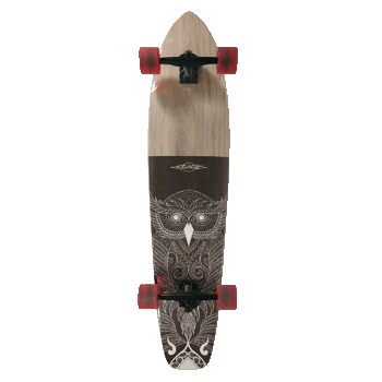 44" Carving Longboard Complete